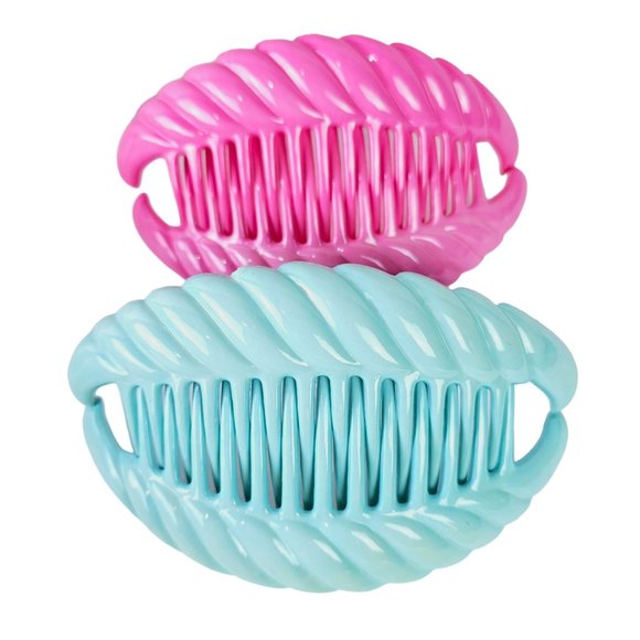 Vtg Modele Depose & Goody's Tzers Wings Hair Cinchers & Banana Combs, Lot of 13 - Picture 2 of 11